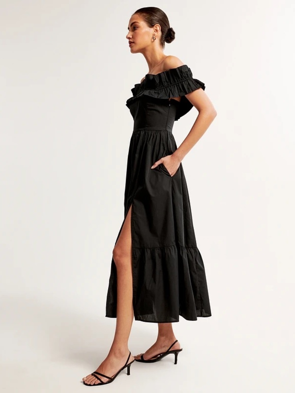 Off-Shoulder Ruffle dress - Picture 5 of 5